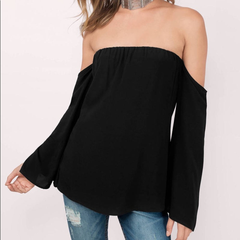 TOBI Festival Strapless Longsleeve - Picture 2 of 2